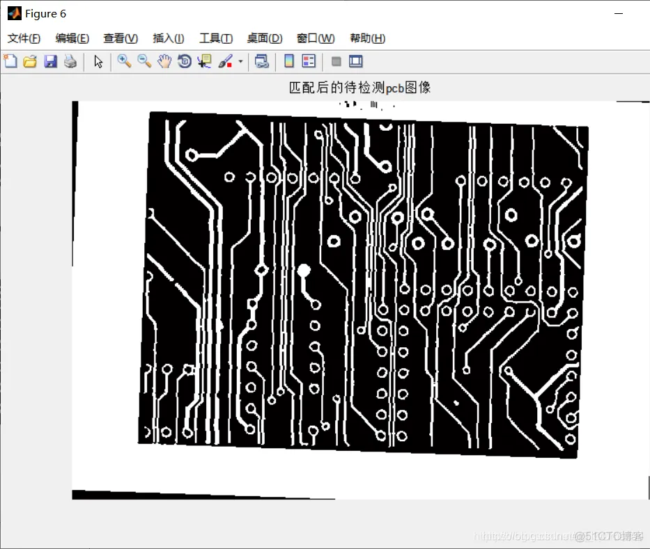 【缺陷检测】基于matlab GUI形态学PCB电路板缺陷检测【含Matlab源码 821期】_matlab_21